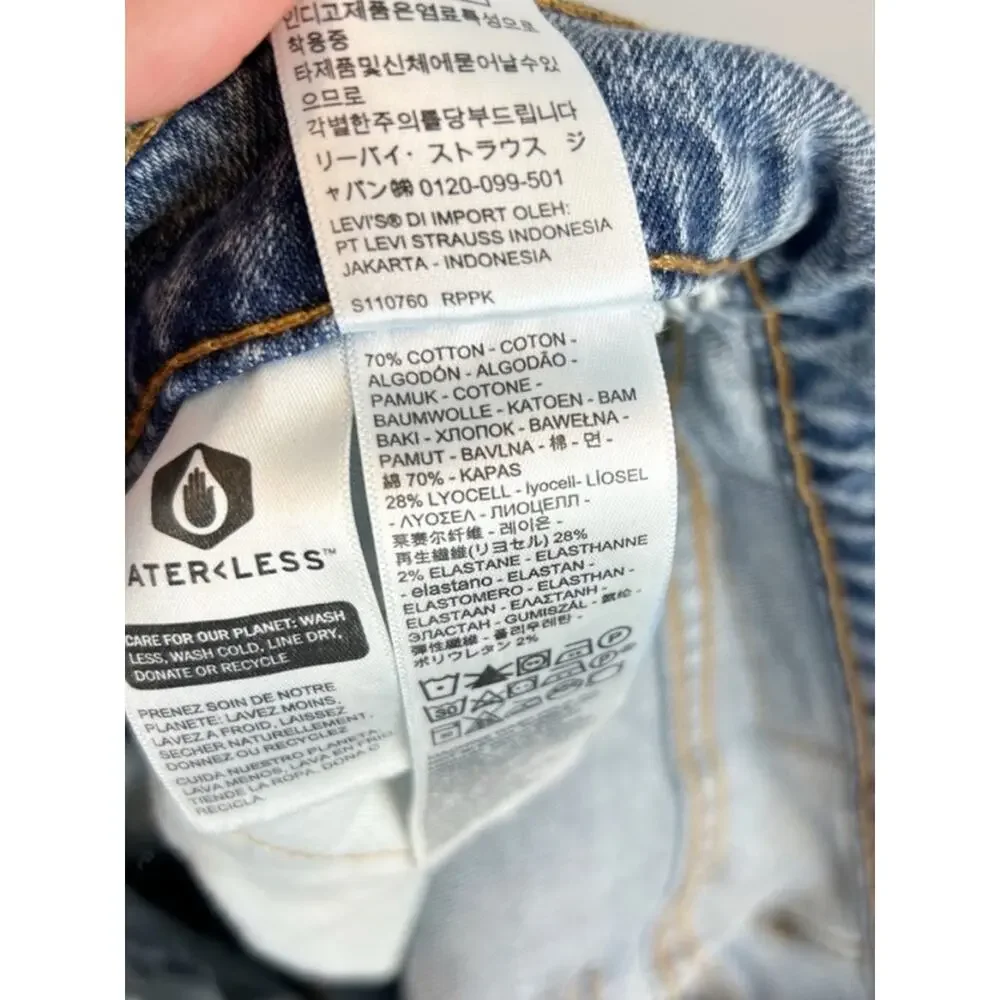 Levi's 511 Slim Straight Light Blue Jeans Men's Size 29 x 32